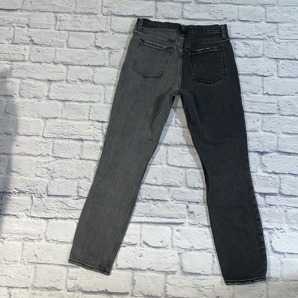 Abercrombie and Fitch The Skinny High Rise Jeans - Two Toned Size 26 - Picture 2 of 4